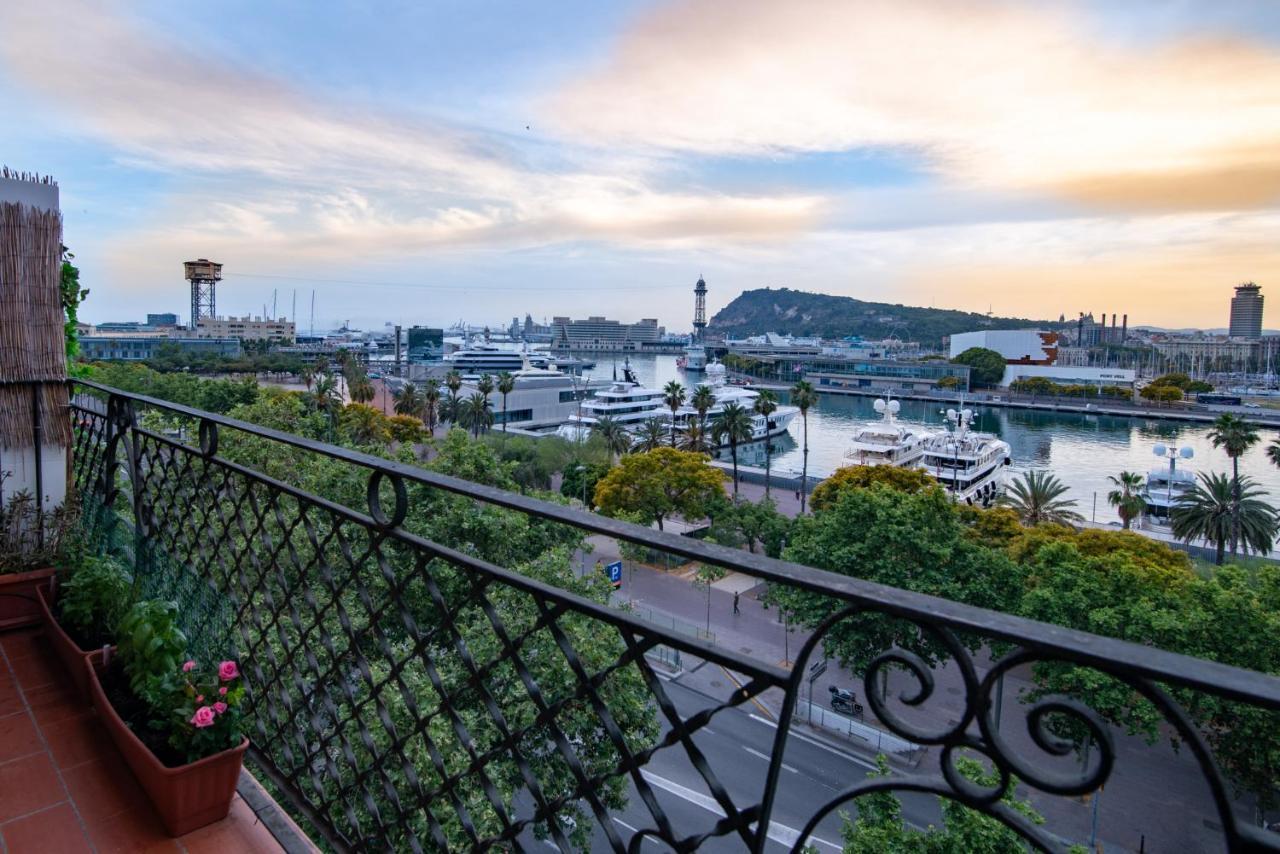 Superb Cute Flat Barcelona Bests View On The Sea For Couple Buitenkant foto